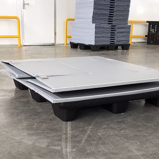 Stackable Fruit Storage Box Crate Plastic Pallet Container for Warehouse