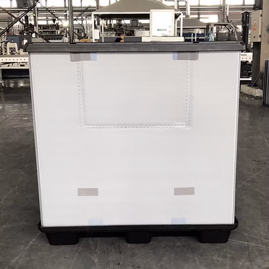 Stackable Fruit Storage Box Crate Plastic Pallet Container for Warehouse