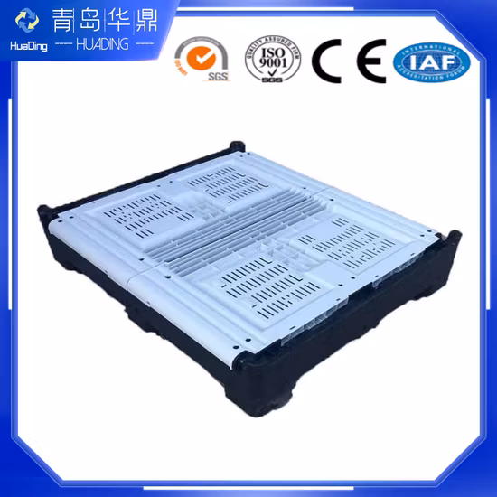 HDPE-Klappbehälter für große 1200 x 1000 x 810 Kunststoffpaletten für Obst und Gemüse