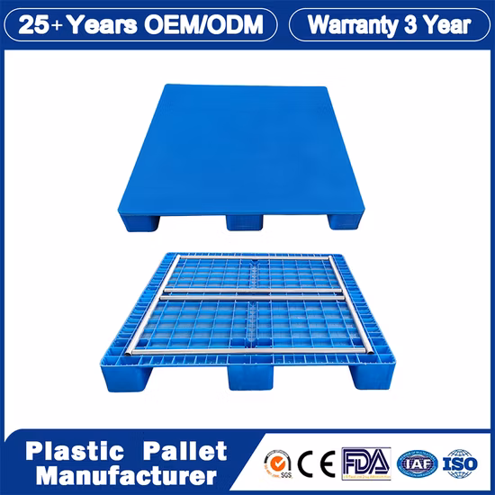 Industrielle Hochleistungs-Kunststoffpalette für Lager